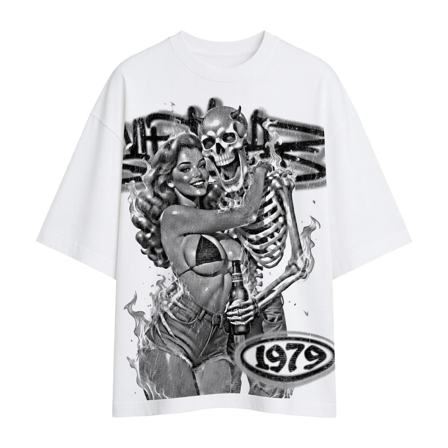 FLAMES & CURVES '79 S/S TEE